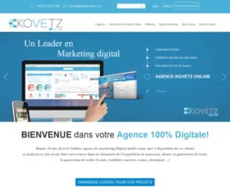 Kovetz-Online.com(Génération de leads) Screenshot