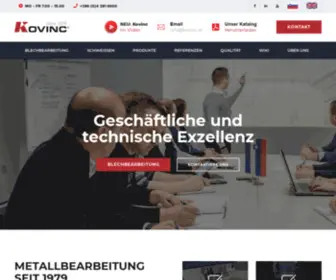 Kovinc.de(Metallbearbeitung mit 40) Screenshot