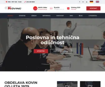 Kovinc.si(Obdelava kovin s 40) Screenshot