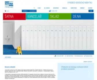 Kovona.com(Kovový) Screenshot