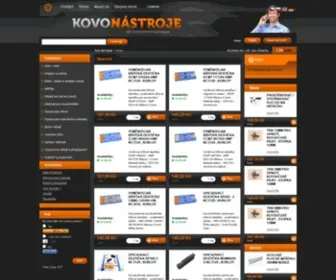 Kovonastroje.cz(Úvod) Screenshot