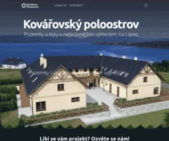 Kovoostrov.cz(Rezidence Kovoostrov) Screenshot