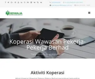 Kowaja.com.my(Koperasi Wawasan Pekerja) Screenshot
