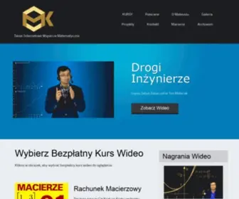 Kowalskimateusz.pl(Matematyka, Blog) Screenshot