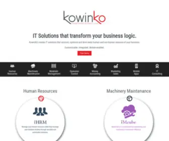 Kowinko.com(KowinKO Technologies Pvt Ltd) Screenshot