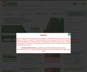 Kowr.gov.pl(Krajowy OÅrodek Wsparcia Rolnictwa (KOWR)) Screenshot