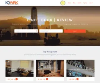 Kowrk.com(Find Shared Office Space for Rent) Screenshot