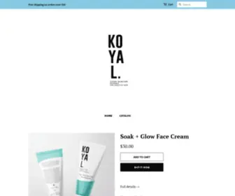 Koyalbeauty.com(Koyal Beauty) Screenshot