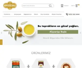 Koycegizbali.com(Köyceğiz Balı) Screenshot