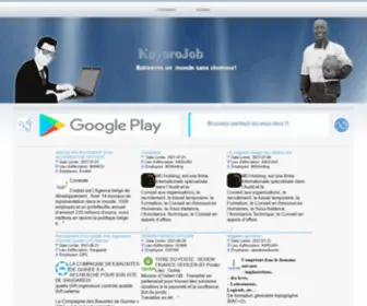 Koyorojob.com(Accueil) Screenshot