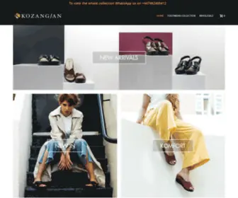 Kozangian.com(UK Shoe Shops) Screenshot