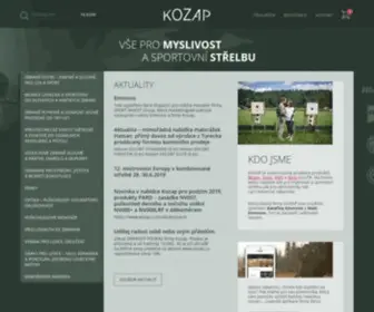 Kozap.cz(Vše pro myslivost a sportovní střelbu) Screenshot
