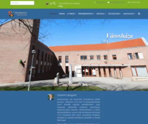 Kozarmisleny.hu(Kozármisleny) Screenshot