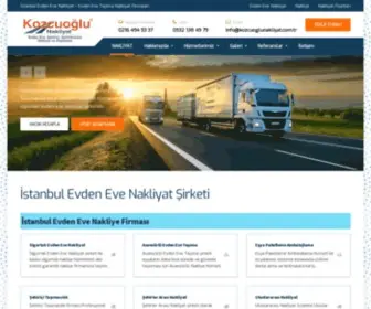 Kozcuoglunakliyat.com.tr(İstanbul Evden Eve Nakliyat Taşıma Şirketi) Screenshot