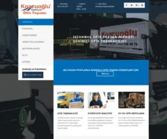 Kozcuogluofistasima.com(KOZCUOĞLU Ofis Taşıma) Screenshot