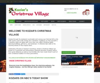 Koziarschristmasvillage.com(Koziars Christmas Village) Screenshot