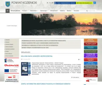 Kozienicepowiat.pl(Aktualności) Screenshot