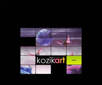 Kozikart.com(Kozik Art) Screenshot