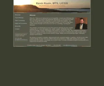 Kozincounseling.com(Kevin Kozin) Screenshot