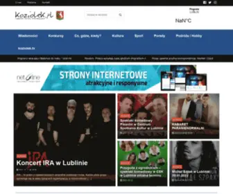 Koziolek.pl(Serwis Informacyjny Miasta Lublin) Screenshot