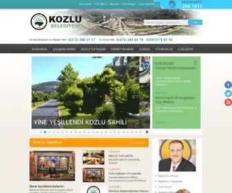 Kozlu.bel.tr(Kozlu Belediyesi) Screenshot