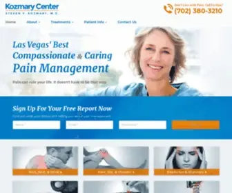 Kozmary.com(Kozmary Center for Pain Management) Screenshot