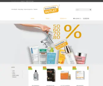 Kozmetika-Outlet.com(Kozmetika Outlet Shop) Screenshot