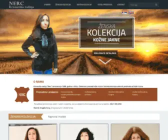 Koznejakne-Nerc.co.rs(Kožna) Screenshot