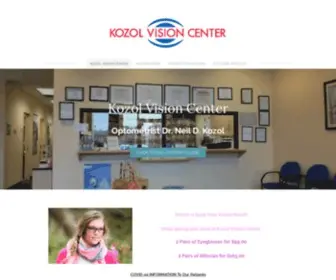 Kozolvision.com(Vision care and wear) Screenshot