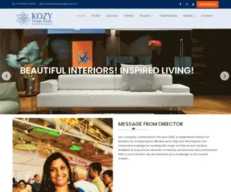 Kozydesignstudio.com(Beautiful Interiors) Screenshot