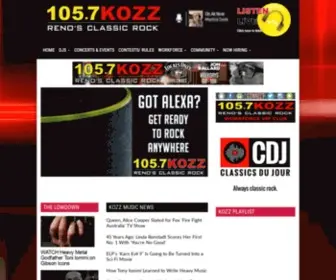 Kozzradio.com(Reno's Classic Rock) Screenshot