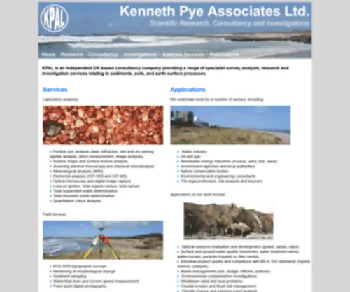 Kpal.co.uk(Kenneth Pye Associates Ltd) Screenshot