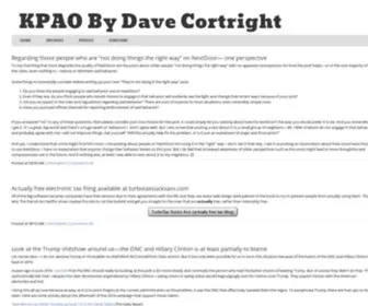 Kpao.org(KPAO by Dave Cortright) Screenshot