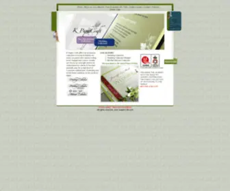 Kpapercraft.com(Wedding Invitations Manufacturer) Screenshot