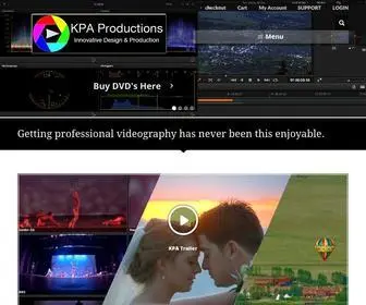 Kpaproductions.com(Kpa Productions) Screenshot