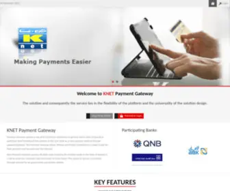 Kpaytest.com.kw(Pre-login page) Screenshot