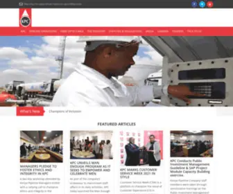 KPC.co.ke(Kenya Pipeline Company) Screenshot