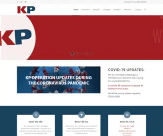 Kpcorp.com(KP Corporation) Screenshot