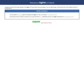 KPCRC.pro(Test page for the nginx http server on fedora) Screenshot