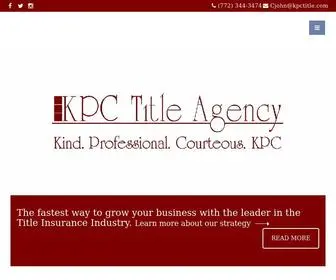 KPctitle.com(Title insurance) Screenshot