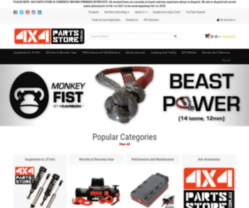 KPD4X4.com(KPD 4x4 Parts and Accessories Supply) Screenshot