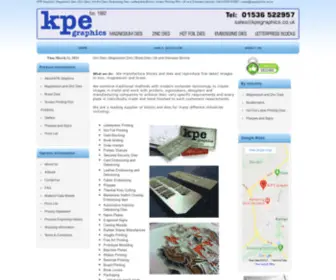 Kpegraphics.co.uk(Kpegraphics) Screenshot