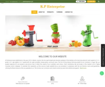 Kpenterprise.co.in(Stainless Steel Lunch Box Set Manufacturer exporter from Morbi India) Screenshot