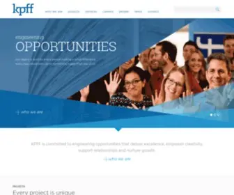 KPFF.com(KPFF Consulting Engineers) Screenshot
