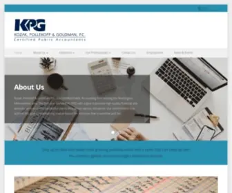 KPGcpas.com(Kozak, Pollekoff & Goldman, P.C) Screenshot