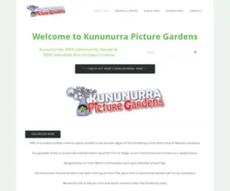 KPG.org.au(Kununurra Picture Gardens) Screenshot