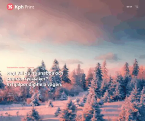 KPH.se(Tryckeri Uppsala) Screenshot