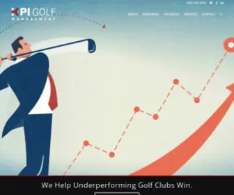 Kpigolfmanagement.com(The golf industry) Screenshot