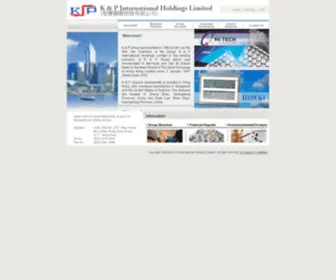 Kpihl.com(K & P International Holdings Limited) Screenshot