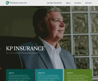 Kpinsures.com(KP Insurance Group) Screenshot